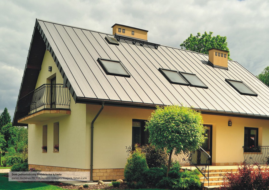 Klikk rendszerű állókorcos lemezfedés