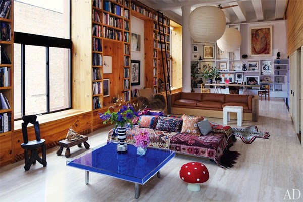 Egy hatalmas belmagasságú manhattani loftlakás képei full_1